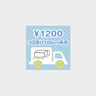 1箱の3辺合計100cm未満