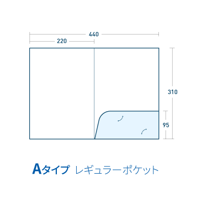 Aタイプ/レギュラー/マットコート258kg(PP加工・ツヤ有)