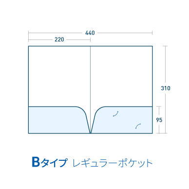 Bタイプ/マットコート258kg(PP加工・ツヤ無)